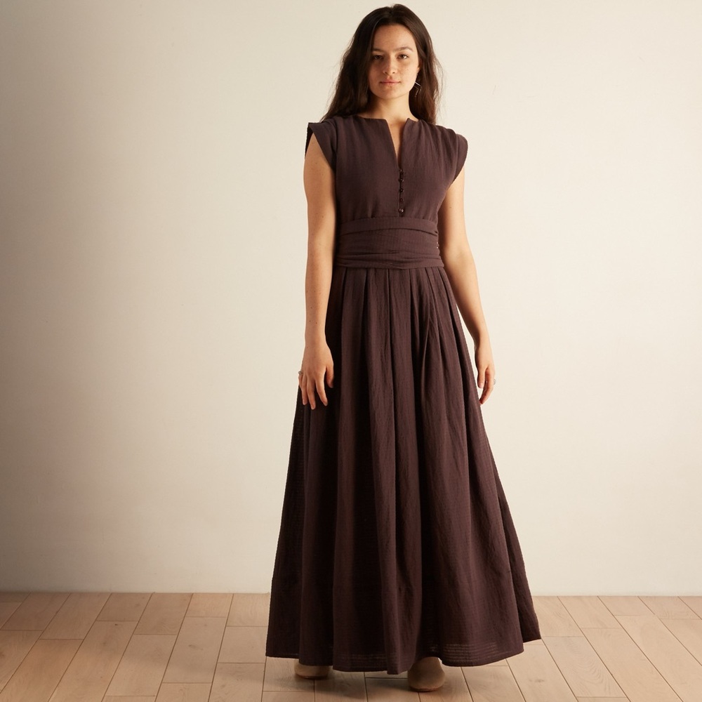 Mirth Lagos dress in soft black